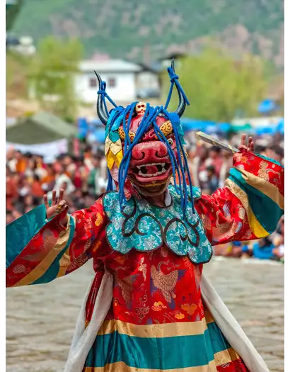 Bhutan tsechu festival